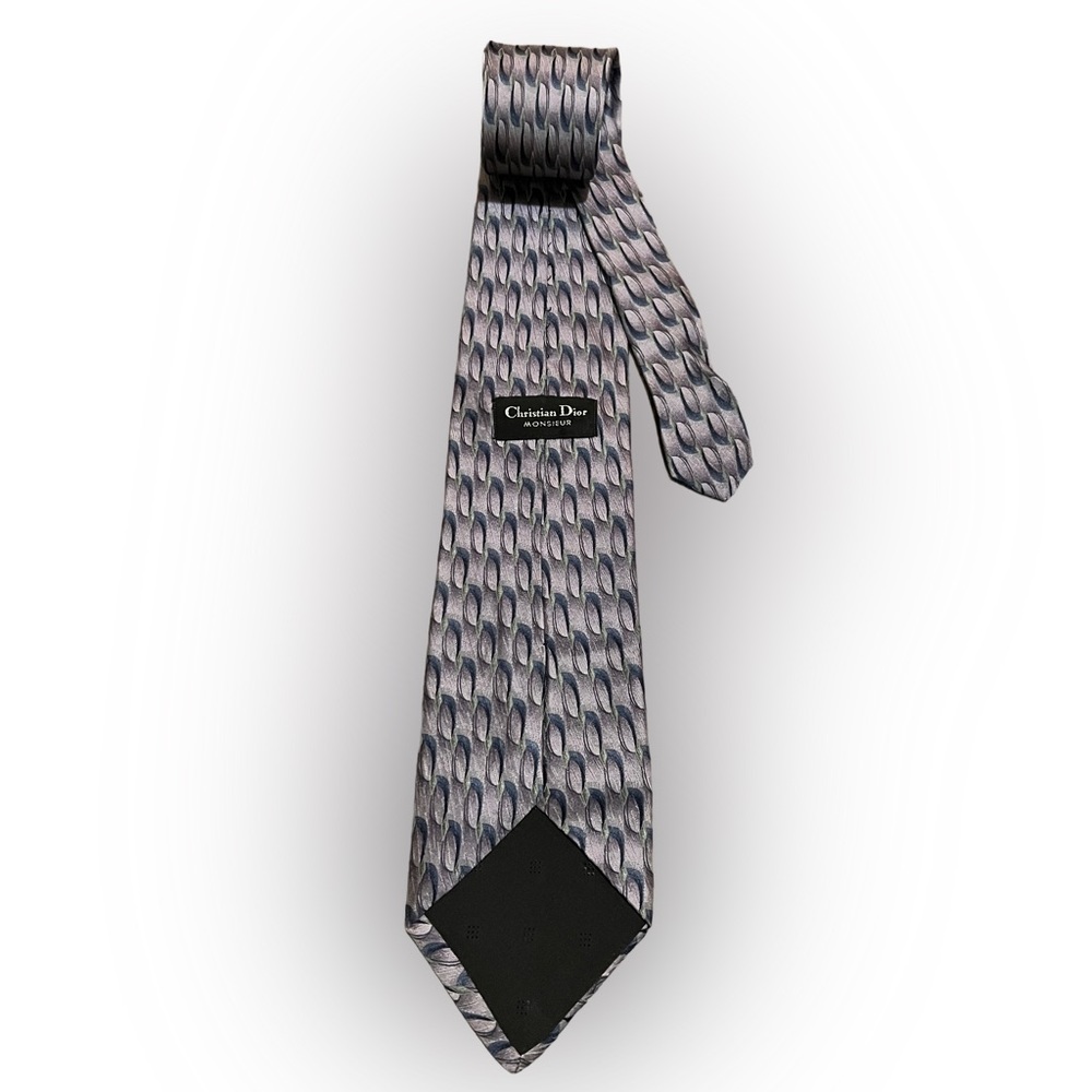 Vintage christian dior monsieur Silk tie Made In Canada